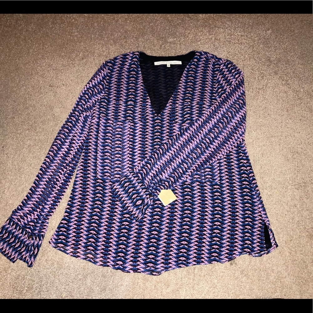 Rachel Roy patterned Blouse